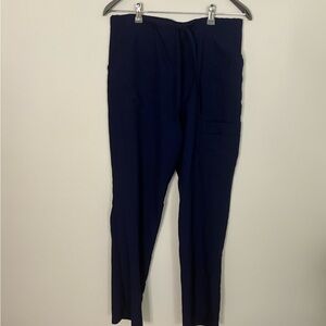 Scrubstar Blue Mens Medium Scrub Bottoms Comfortable Joggers